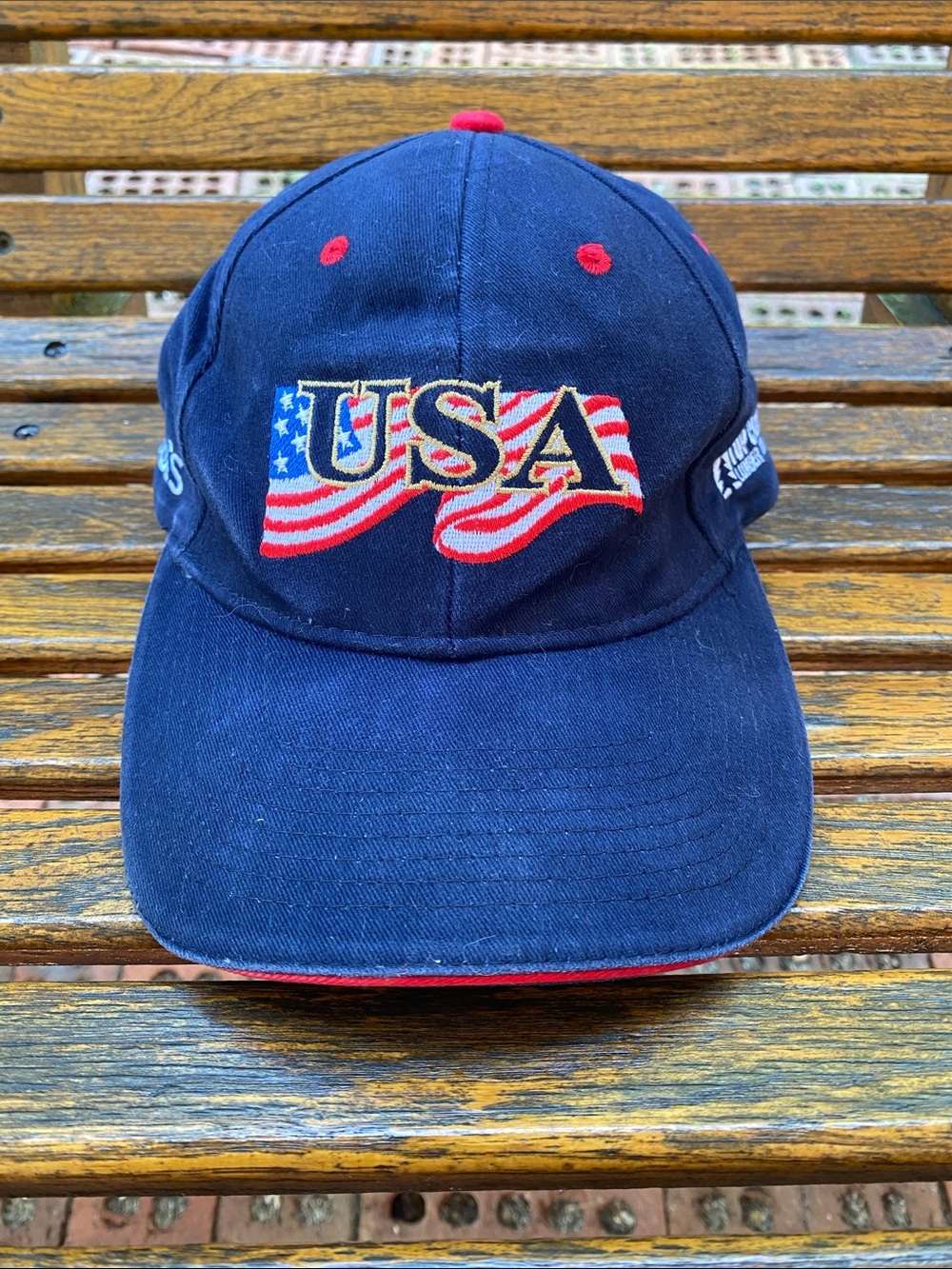 Lowe’s Valspar Severe Weather Top Choice USA patriotic hat